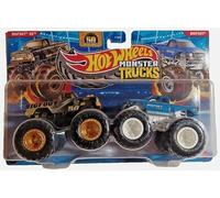 Hot Wheels Monster Trucks Bigfoot 50th vs Big Foot Classic Demolition Doubles Diecast 1:64 Scale
