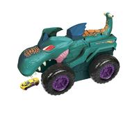 Hot Wheels Monster Trucks Car Chompin' Mega Wrex Giant Vehicle with Lights and S