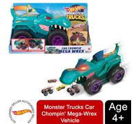 Hot Wheels Monster Trucks Car Chompin' Mega-Wrex Vehicle