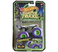 Hot Wheels Monster Trucks Carbonator, Glow in The Dark 1:64 Scale die cast