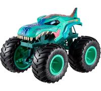Hot Wheels Monster Trucks Toy Truck, Colossal Mega-Wrex Fan-Favorite Character with Big Wheels & Bright Detail, Monster Trucks Live, JJN47