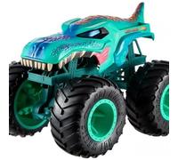 Hot Wheels Monster Trucks Toy Truck, Colossal Mega-Wrex Fan-Favorite Character with Big Wheels & Bright Detail, Monster Trucks Live, JJN47