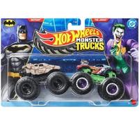 Hot Wheels Monster Trucks - DC Comics Batman Vs The Joker Twin Pack 1:64 Scale