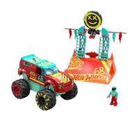 Monster Trucks Model Demo Derby Buildings Mega 151 Pieces Hot Wheels HNG53