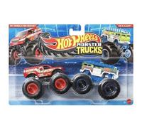 Hot Wheels Monster Trucks Demolition Doubles Fire Rescue & HW 5 Alarm - JLV86