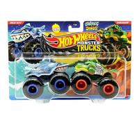 Hot Wheels Monster Trucks Demolition Doubles (Great Bite & Rageasaur JCC71)