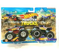 Hot Wheels Monster Trucks Demolition Doubles - Hot Wheels 4 Vs Hot Wheels 1