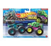 Hot Wheels Monster Trucks Demolition Doubles – Mega Wrex & Skelesaurus (JLV73)