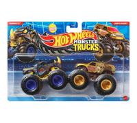 Hot Wheels Monster Trucks Demolition Doubles (Rhinomite & Lions Share JHY82)