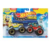 Hot Wheels Monster Trucks Demolition Doubles (Spongebob & Plankton JLV88)