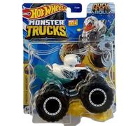 Hot Wheels Monster Trucks Duck N Roll (White) Freestyle Wreckers 11/12