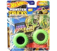 Hot Wheels Monster Trucks Haul Y'all New for 2024, Includes Crushed Car