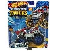 Hot Wheels Monster Trucks HWMT Back to Basics 2/6 - Night Shifter Vehicle