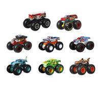 Hot Wheels Monster Trucks Live 8-Pack Multipack of 1:64 Scale Toy Monster Trucks Characters from The Live Show Smashing & Crashing Trucks Gift for