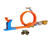 Hot Wheels Bigfoot Challenge Trophy Car Track