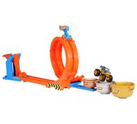 Hot Wheels Bigfoot Challenge Trophy Car Track