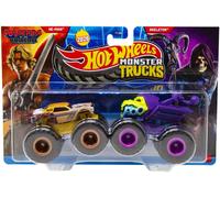Hot Wheels Monster Trucks Master of the Universe He-Man and Skeletor 1:64 Scale