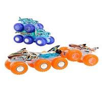 Hot Wheels Monster Trucks Power Smashers Toy Truck & Big Rig Multipack (4 Toy Trucks)