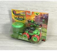 Hot Wheels Monster Trucks Mutant Chaos Slime Pack Wreckin Wolf & Howlin Heat