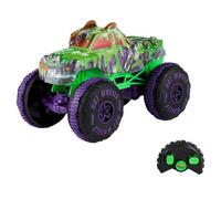 Hot Wheels Toy Monster Trucks, Remote-Control Wreckin’ Wolf in 1:15 Scale, Mutant Chaos RC Vehicle with Off-Road Tires, On-Command Wheelie Stunts , JMM77