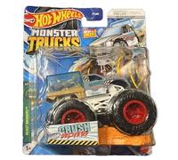 Hot Wheels Monster Trucks New for 2023 1:64 Scale (Crush Delivery Beast Bashers 3/7)