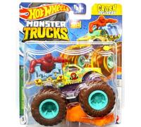 Hot Wheels Monster Trucks New for 2024 1:64 Scale (Crush Delivery 3/6 Beast Bashers)