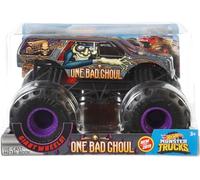 Hot Wheels Monster Trucks Oversized 1:24 Scale Metal Die-Cast Toy Truck (One Bad Ghoul)