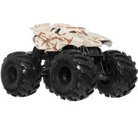Hot Wheels Monster Trucks Batmobile Toy Vehicle Tumbler Camouflage Version 1:24 Scale for Kids Ages 3 and Up