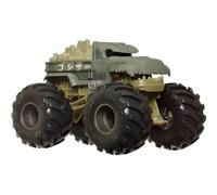 Hot Wheels Monster Trucks, Oversized Monster Truck, 1:24 Scale Die-Cast Toy Truck with Giant Wheels and Cool Designs, HKM50