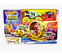 Hot Wheels Monster Trucks CHARGE & CHASE CHALLENGE