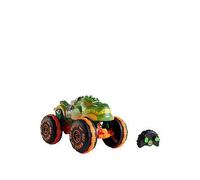 Hot Wheels Monster Trucks Remote-Control Toy Vehicle, 1:15 Scale Rageasaur RC with Grip Action Tires for Off-Roading & Wheelie Stunting
