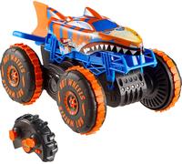 Hot Wheels Monster Trucks Remote Control Tiger Shark Climber 1:15 Scale