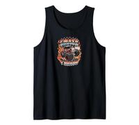 Hot Wheels Monster Trucks - Smash and Thrash Tank Top, Men, Black, Medium
