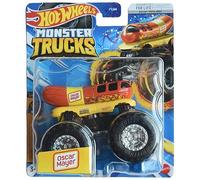 Hot Wheels Monster Trucks Crash Legends 4/5 Humvee 1:64 Scale Diecast Model Vehicle