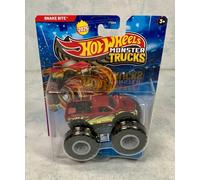 Hot Wheels Monster Trucks Snake Bite Cherry Lime Leading Legends 1:64 New