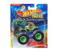 Hot Wheels Monster Trucks Steer Clear, 2025 Edition, Green Monster Truck with Large Wheels, Ages 3+