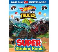 Hot Wheels Monster Trucks: Super Sticker Book (Mattel)