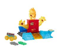 Hot Wheels Monster Trucks Power Smashers 5-Alarm Torch Tower Takedown