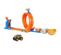 Hot Wheels Bigfoot Challenge Trophy Car Track