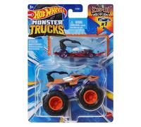 Hot Wheels Monster Trucks Toy Vehicle Scorpedo Truck + Scorpedo Car for Kids Ages 3 and Up