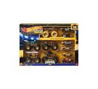 Hot Wheels Monster Trucks Trophy Champions Bigfoot 50th Anniversary Set