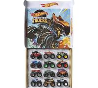 Hot Wheels Monster Trucks Toy Truck 12-Pack, Die-Cast 1:64 Scale Vehicles