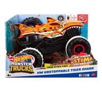 Hot Wheels Monster Trucks Unstoppable Tiger Shark Remote Control Vehicle HGV87