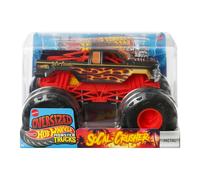 Hot Wheels Monster Trucks Vehículo de Juguete Authentic Monster Truck Escala 1:2