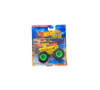 Hot Wheels Monster Trucks Wienermobile, Snack Pack Series, Diecast Vehicle, 3/5