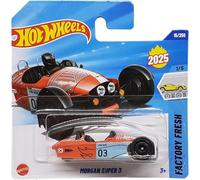 Hot Wheels - Morgan Super 3 - Factory Fresh 1/5 - HYX48 - Short Card - Orange - Mattel 2025-1:64