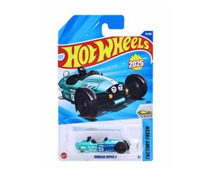 Hot Wheels Morgan Super 3 Teal Factory Fresh 1/5 Scale Model Car