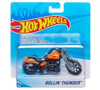 Hot Wheels Moto Street Power Rollin' Thunder arancione