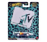 Hot Wheels MTV Premium POP Culture '84 Corvette Die Cast Car