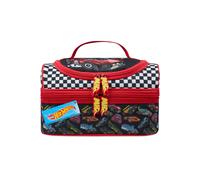 Get Trend Hot Wheels Lunch Bag for Kids Insulated Lunch Box with Compartments Double Decker Snacks Food Carrier for School Picnic Cooler Bag (Multi Hot Wheels)